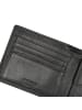 PICARD Tennessee1 Geldbörse RFID Schutz Leder 11.5 cm in schwarz