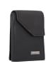 Greenland Nature Black Nappa Geldbörse RFID Leder 7 cm schwarz