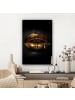 MuchoWow Leinwand bilder Goldene Lippen (BxH)