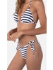 Barts Coaste Tanga Gestreifte Bikinihose in Navy
