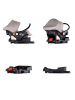 Chipolino Set Babyschale Isofix Aura in braun