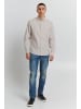INDICODE Langarmhemd IDHanko 20327MM Langarmhemd aus Leinenmix in Beige