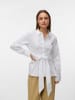 Vero Moda Popelin Hemd in Bright White