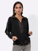 creation L Sweatshirt in schwarz-weiß