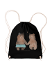 Mr. & Mrs. Panda wander rucksack Bär Freundin ohne Spruch in Schwarz