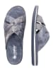 rieker Pantoletten Comfort in Blau