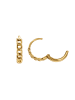 Steel_Art Creolen Damen Delia goldfarben in goldfarben