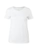 QS T-Shirt in 0100_weiß