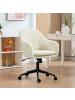 HOMCOM Bürostuhl in Beige 63L x 60B x 94H cm