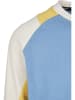 STARTER Sweater in hrznblu/clfrnyllw/plwht