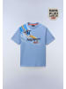 Napapijri T-Shirt "S-Fiemme Ss" in Blau