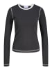 JJXX Langarm-T-Shirt in Phantom
