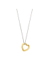 Ti Sento Milano Halskette The Sparkling Heart in gold