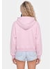 IZIA Women Hoodie in Light Rose