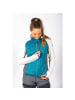 Maul Sport Stretchfleecejacke Chiemgau II mit Kapuze in Kristallblau