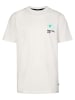 Petrol Industries T-Shirt mit grafischem Rückenprint Aguila in Weiß