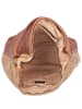 Caterina Lucchi Schultertasche Leder 31 cm in beige