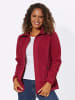WITT WEIDEN Fleece-Jacke in rot