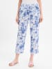 Marie Lund Hose in weiß blau