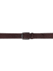Vanzetti Gürtel Leder dunkelbraun
