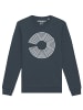 wat? Apparel Sweatshirt Abstract 01 in India Ink Grey