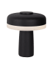 näve LED Tischleuchte "PILU" in schwarz - (L)15 cm x (B)15 cm x (H)16.5 cm - EEK F