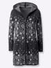 WITT WEIDEN Long-Strickjacke in schwarz-gemustert