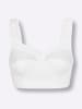 WITT WEIDEN Entlastungs-BH ohne Bügel in weiß