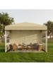 SONGMICS Pavillon Sheld in Beige - (B)300 x (H)260 x (T)300 cm