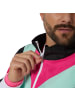 tectake Herrenkostüm  Retro 80er 90er Jahre Jogginganzug  Bunter Retro-Style: Jacke und
