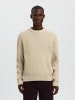 Selected Pullover in oatmeal