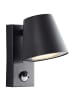 Brilliant Außenlampe, Bewegungsmelder, GU10, Metall/Kunststoff, schwarz