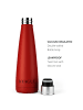 LA VAGUE GRAVITY edelstahl-isolierflasche in mattes Rot