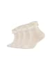 camano Rüschensocken 4er Pack offwhite