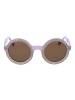 Andy Wolf Unisex Sonnenbrille Rund Lila