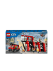 LEGO Bausteine City Feuerwehrstation mit Drehleiterfahrzeug, ab 6 Jahre