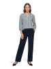 Betty Barclay Schlupfbluse mit 3/4 Arm in Petrol/Black