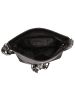 Toscanto Leder Umhängetasche Toscanto Tasche schwarz ca. 30cm
