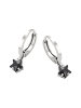 gaya Women Earrings in Silver Black