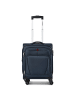 Wenger Beaumont 4 Rollen Kabinentrolley S 54 cm mit Dehnfalte in navy