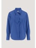 Hessnatur Hessnatur Bluse Relaxed aus reiner Bio-Baumwolle in kobalt