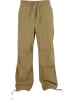 Urban Classics Urban Classics Wide Poplin Pants in khaki