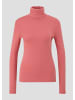 QS T-Shirt langarm in Pink
