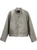 Someday Lederjacke für Damen in silber