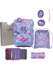 DerDieDas derdiedas Schulranzen Set 5-tlg. ErgoFlex Easy Superflash Magic Unicorn in blau