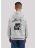 F4NT4STIC Hoodie Knut und Jan Scribble Logo in grau meliert