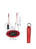 relaxdays Nestschaukel in Rot – 100 cm