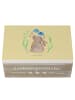 Mr. & Mrs. Panda Geschenkdose Hase Blume ohne Spruch in Gelb Pastell
