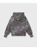 10Days Soft Scuba Hoodie Leopard in Ecru
