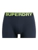 Superdry Boxershort 3er Pack in Dunkelblau